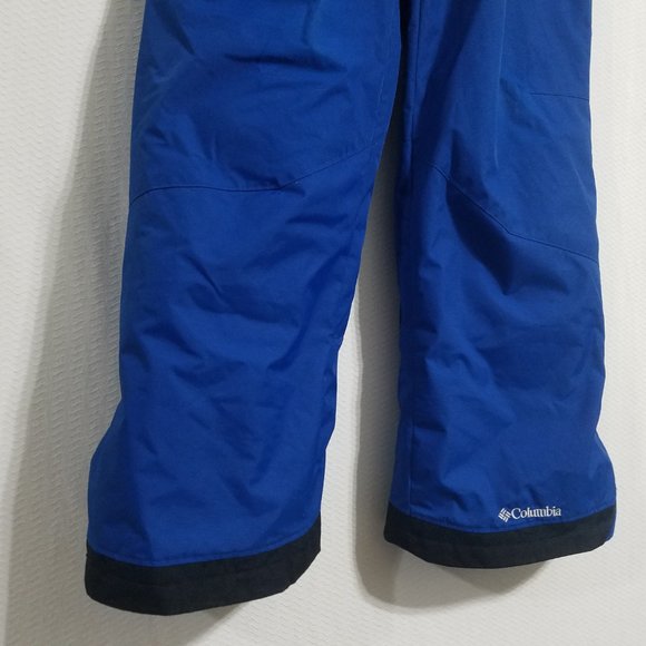 Columbia Mens Small Blue Winter Ski Snow Pants Snowboard Waterproof Insulated S